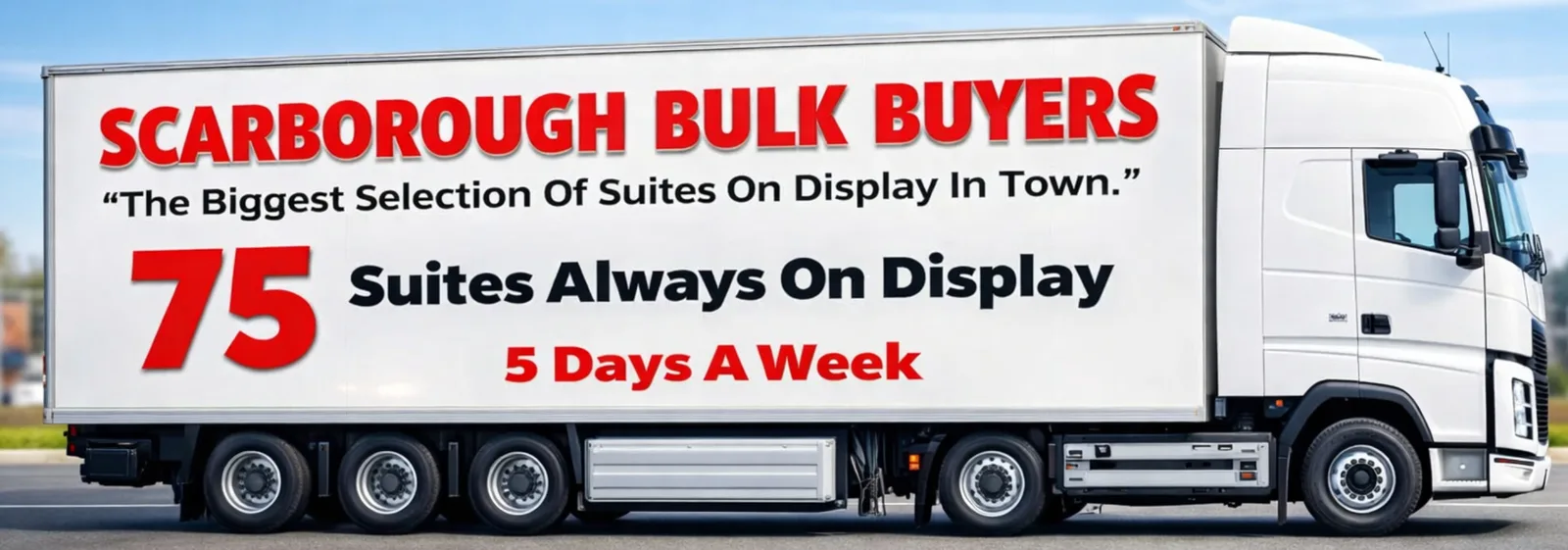 Scarborough Bulk Buyers showroom and furniture
